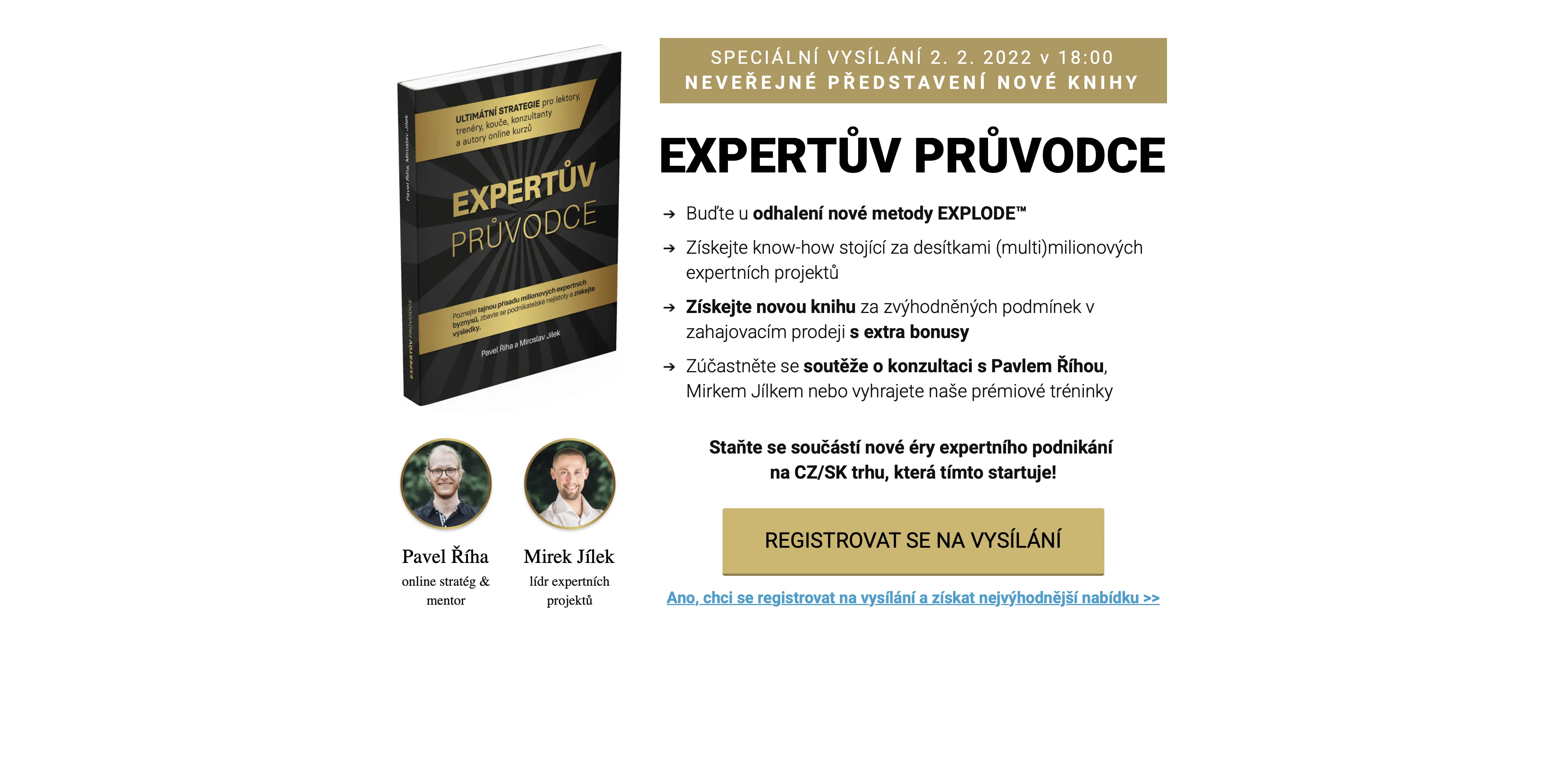 Kniha Expertův průvodce – Pavel Říha